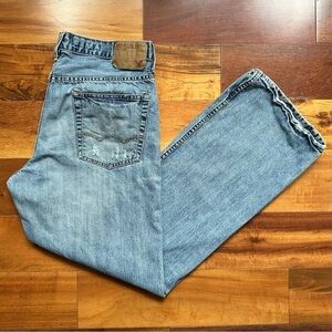 American Eagle Distressed Bootcut Jeans